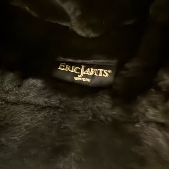 Eric Javits Black Faux Fur Bucket Hat - Picture 6 of 6